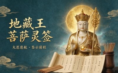 地藏王菩萨灵签简介